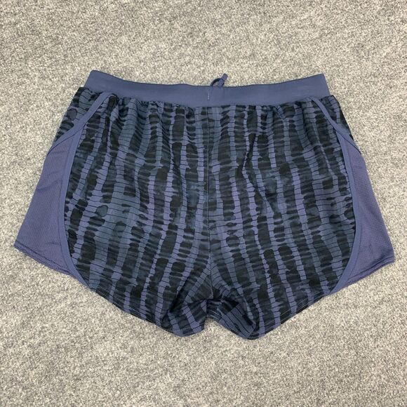 Under Armour Shorts Womens XS Extra Small Purple Blue Heatgear Drawcord Lined - Picture 9 of 12
